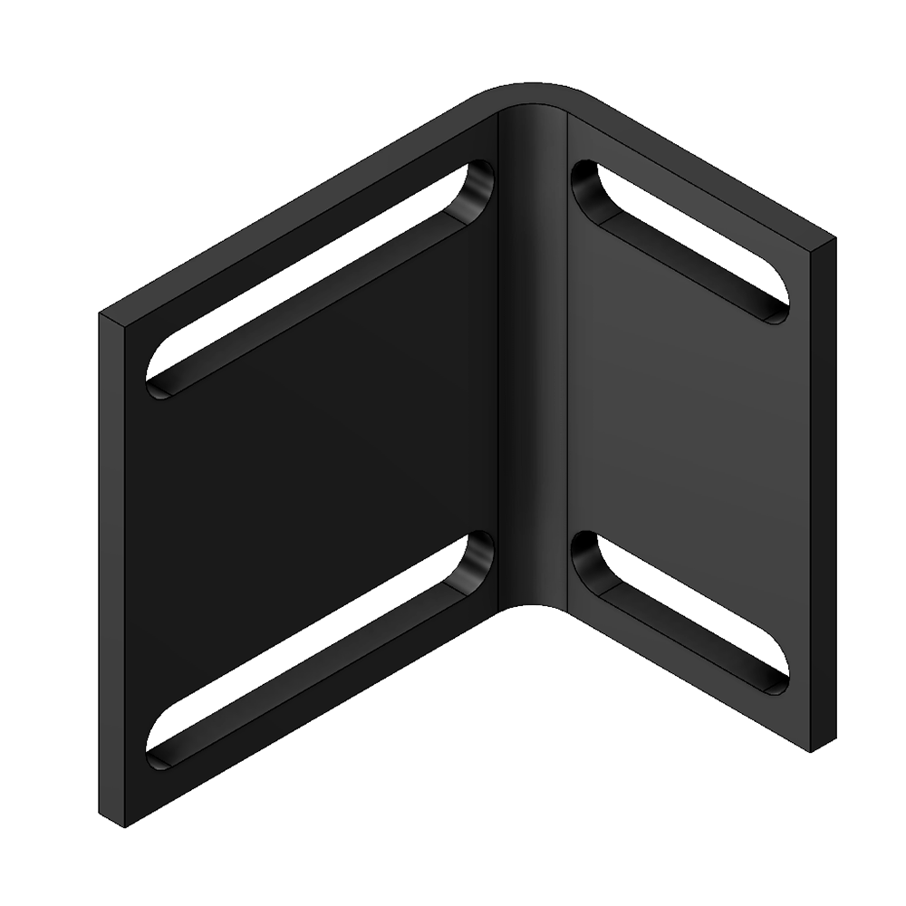 52-102-0 MODULAR SOLUTIONS BALL CATCH ANGLE BRACKET